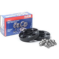 H&R extension washers 2 × 20 mm for Audi S4 8E B6, black, without screws - Wheel Pads