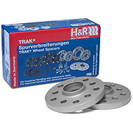 H&R extension washers 2 × 15 mm for Volkswagen CC 3CC, silver, without screws - Wheel Pads