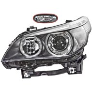 ACI BMW 5, 03-07 front light BI-XENON D1S+H7 (without unit, without lamp, without motor) L - Front Headlight