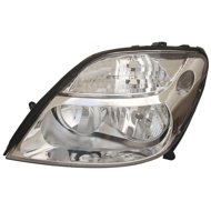 ACI RENAULT Scenic 99- front light H1+H7 (E. O. ) chrome L - Front Headlight
