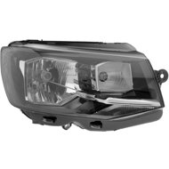 ACI VW TRANSPORTER 15-19 front light H4 el. operated with motor and clear flasher P - Front Headlight
