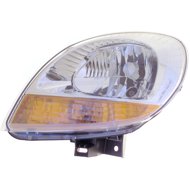 ACI RENAULT Kangoo 03- front light H4 with orange flasher (±E. O. ) L - Front Headlight