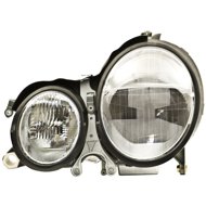ACI MERCEDES-BENZ W210"E" 99-02 front light XENON D2R+H7 (without bulb, unit, bulbs with motor - Front Headlight