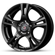 Platin P53 Matt Black 6x15 4x100 ET45 - Aluminum Wheel