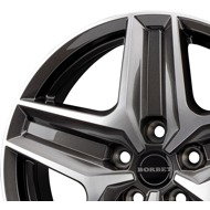 Borbet CWZ Anthracite 7,5x18 5x118 ET53 - Aluminum Wheel