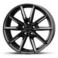 Borbet LX19 Black Silver 8x19 5x114 ET45 - Aluminum Wheel