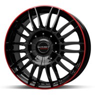 Borbet CW3 Red 7,5x18 5x120 ET35 72,6 - Aluminum Wheel