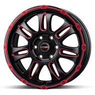 Borbet CW8 Red Polished 8x18 5x120 ET45 - Aluminum Wheel
