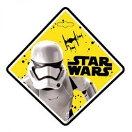 Disney Star Wars - suction cup for rear window - Self-Adhesive Sticker