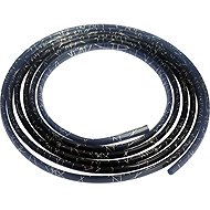 Prexim door protection 3 m, profile 8 × 6 mm, black - silver - Strip