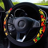 PREXIM Steering wheel cover neoprene, maple - Steering Wheel Cover