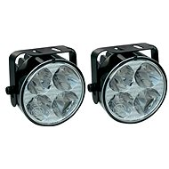 Daytime running lights LED round, 4 LEDs - Lights