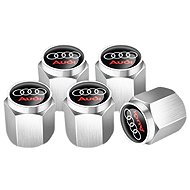 MJakes valve covers square silver for AUDI cars - Valve Caps