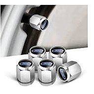 MJakes valve covers square silver for FORD cars - Valve Caps