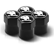 MJakes valve covers square black for ŠKODA - Valve Caps
