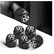 MJakes valve covers square black for VW VOLKSWAGEN - Valve Caps