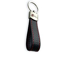 Mjakes leather keyring with loop pendant for AUDI S Line cars - Keychain