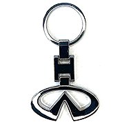 Mjakes key ring pendant, silver for INFINITI cars - Keychain