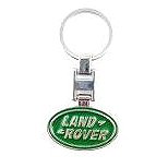 Mjakes key ring, oval, light green for LAND ROVER cars - Keychain