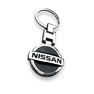 Mjakes round keyring pendant for NISSAN cars - Keychain