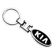 Mjakes keychain pendant double-sided black for KIA cars - Keychain