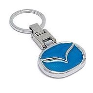Mjakes keychain pendant blue for MAZDA cars - Keychain