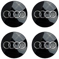 MJakes centre wheel caps 68 mm black for AUDI cars - Wheel Center Caps