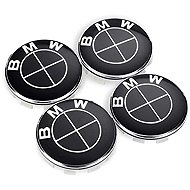 MJakes centre wheel caps 56 mm black for BMW - Wheel Center Caps
