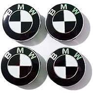 MJakes centre wheel caps 56 mm black and white for BMW cars - Wheel Center Caps