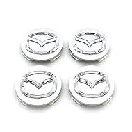MJakes centre wheel caps 56/55 mm silver for MAZDA - Wheel Center Caps