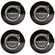 MJakes centre wheel caps 64 mm black new design for VOLVO - Wheel Center Caps