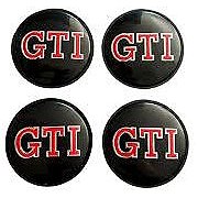 MJakes centre wheel caps GTI 65 mm for VW VOLKSWAGEN GTI - Wheel Center Caps