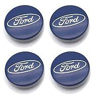 MJakes centre wheel caps 54 mm blue for FORD cars - Wheel Center Caps