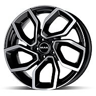 MAK Apollo Black 6,5x16 5x108 ET38 - Aluminum Wheel