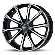 MAK DaVinci Black 8x19 5x108 ET45 - Aluminum Wheel