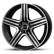 MAK Lewis Black 9x21 5x112 ET31 - Aluminum Wheel