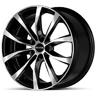 MAK Wolf Black 7x17 5x100 ET38 - Aluminum Wheel