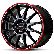 Ronal R54 Black 7x16 4x98 ET35 - Aluminum Wheel