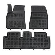 REZAW-PLAST rubber car mats, Tesla Model 3, 2023-, with heat pump - Car Mats