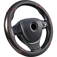 PREXIM Steering wheel cover imitation carbon - Steering Wheel Cover