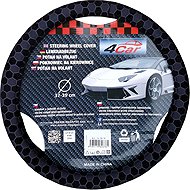 PREXIM Steering wheel cover honey black - Steering Wheel Cover