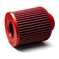 BMC Air Filters sports air filter with 70 mm inlet, red - Air Filter