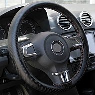 PREXIM Steering wheel cover perforated black - Steering Wheel Cover