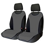 PREXIM Autotriko 4car, 2 pieces, grey - Car Seat Covers
