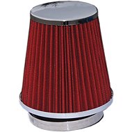 PREXIM Sport air filter chrome red + reducer 60-80 mm - Air Filter