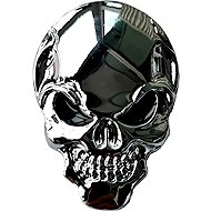 PREXIM Sticker metal chrome black eyes - Self-Adhesive Sticker