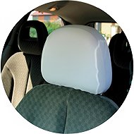 PREXIM Headrest covers, 2 pieces - universal, without printing - Sleeves