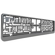 PREXIM Frame under spz dark silver - Licence Plate Holder