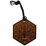 Cappa Aroma Leather Tree Lavender & Peppermint - Car Air Freshener