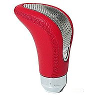 PREXIM shift lever handle leather red - Gear Stick